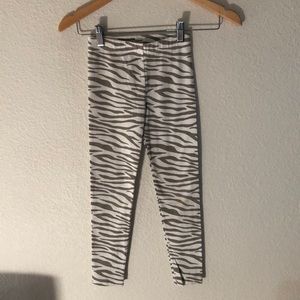 Gymboree Zebra Print Leggings